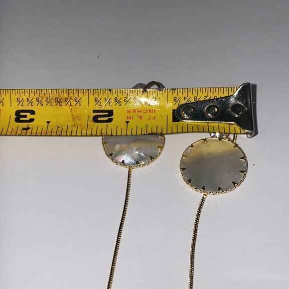 NWOT New Wave Gold Shell Design Earrings - Picture 8 of 10